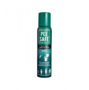 Peesafe toilet seat sanitizer spray mint